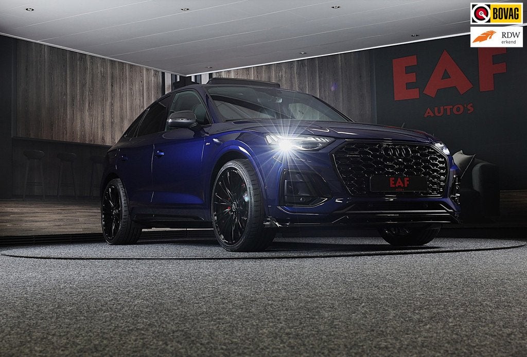 Audi Q5 SPORTBACK 55 TFSI E QUATTRO SQ5 Look / Carbon / Head, Auto's, Audi, Automaat, Gebruikt, Euro 6, 4 cilinders