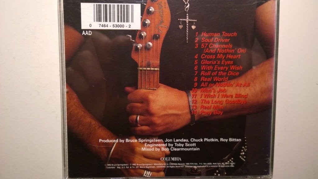Bruce Springsteen - Human Touch, Ophalen of Verzenden, Zo goed als nieuw, Poprock, Album