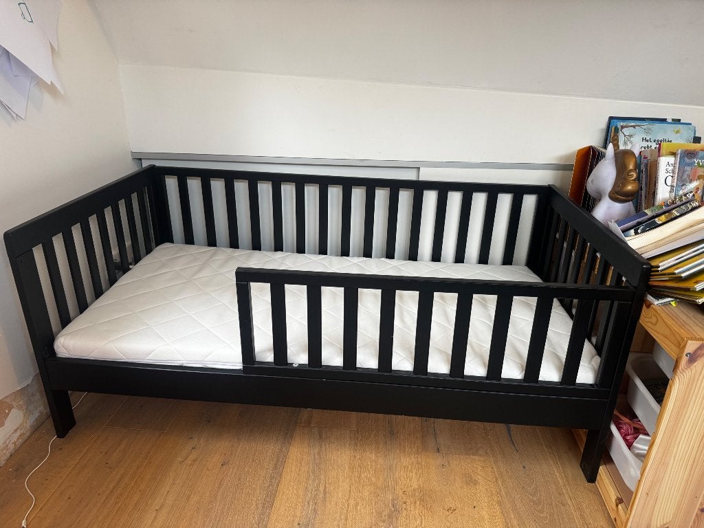 Petit Amelie plume peuterbed, Ophalen, Gebruikt, 70 tot 85 cm, 140 tot 160 cm