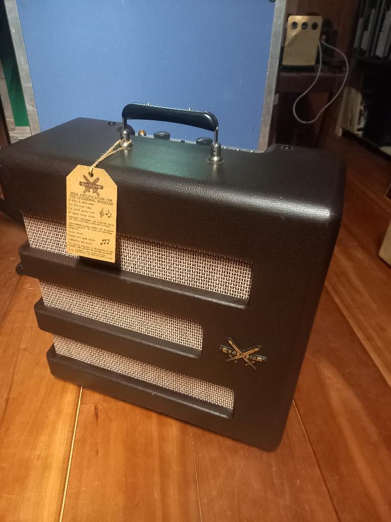 Fender Excelsior versterker 13 Watt 1x15 inch, Ophalen, Zo goed als nieuw, Gitaar, Minder dan 50 watt