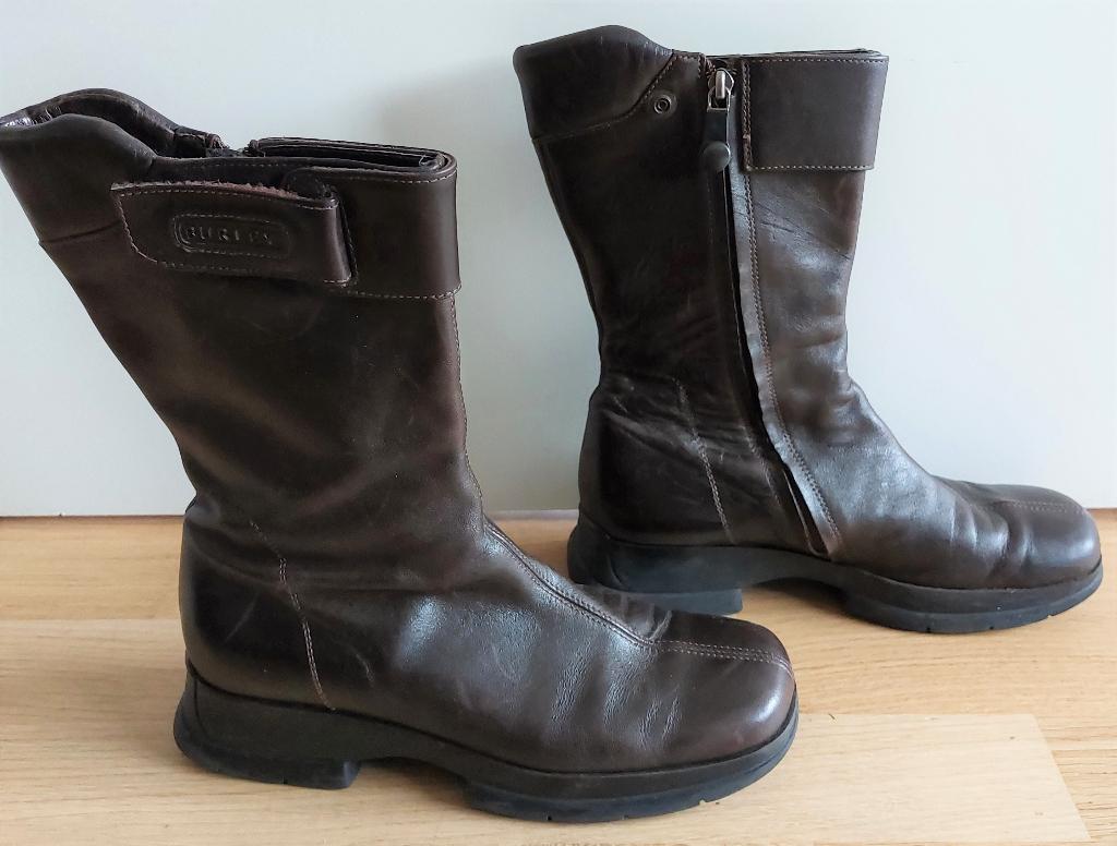 Laarzen - Burley - Donkerbruin, Kleding | Dames, Hoge laarzen, Bruin, Ophalen of Verzenden, Gedragen