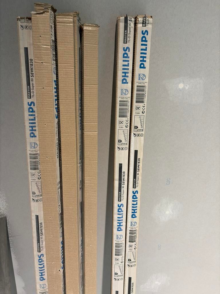 Philips TL-D Super 80 58W/830 TL-buizen (nieuw), Ophalen of Verzenden, Nieuw