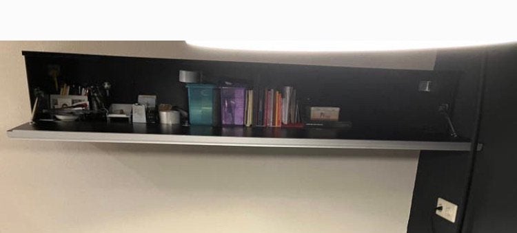 Ikea Besta Burs hoogglans zwart als nieuw, Ophalen, Overige materialen, 150 tot 200 cm, Zo goed als nieuw