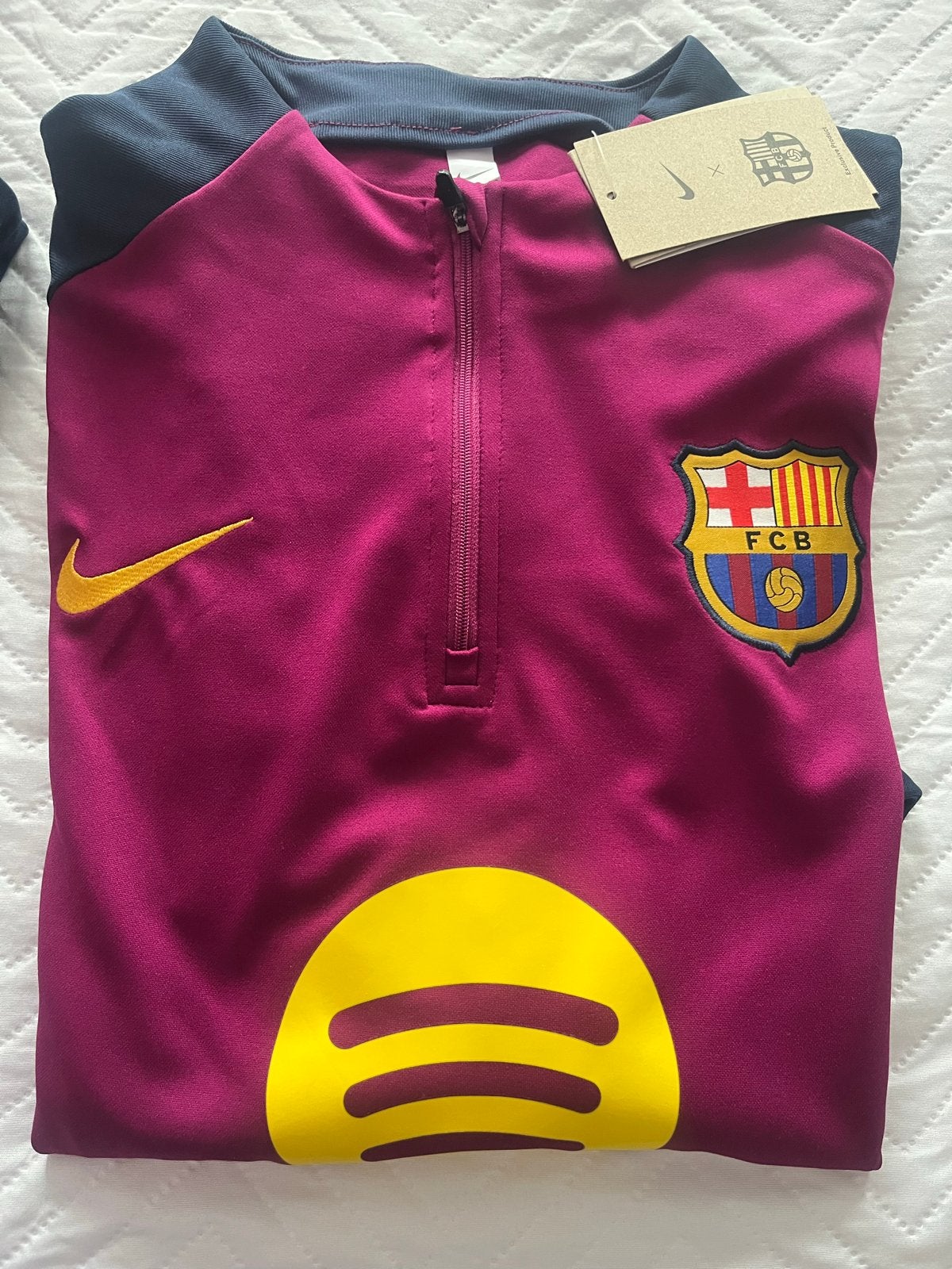 FC Barcelona Trainingspak - Nieuw met labels, Kleding | Heren, Maat 52/54 (L), Meerkleurig, Nieuw, Ophalen of Verzenden