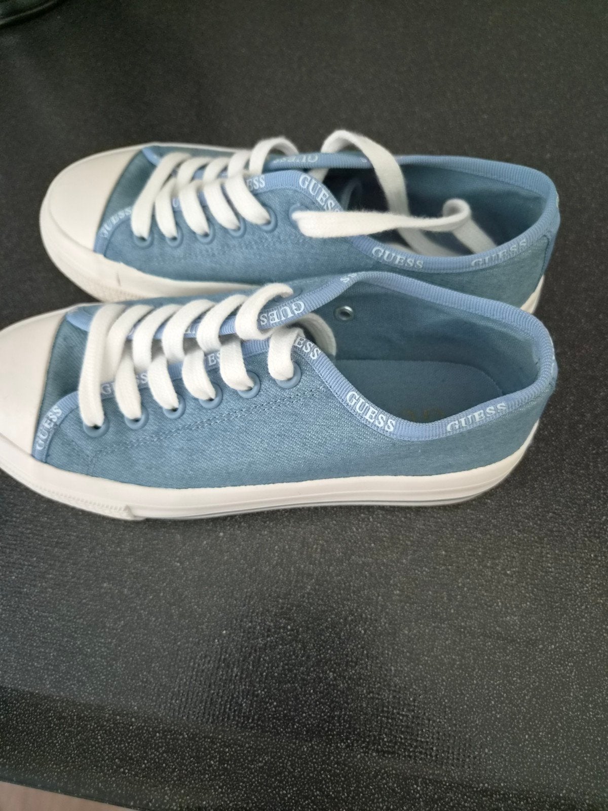 Guess denim sneakers maat 36, Guess, Blauw, Ophalen of Verzenden, Sneakers of Gympen