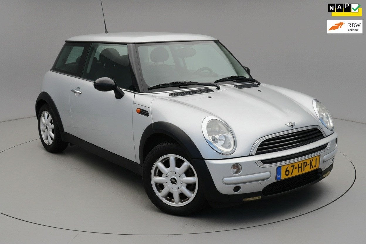 Mini One 1.6 Elektrische ramen|Airco|NAP!, Auto's, Voorwielaandrijving, Gebruikt, 4 cilinders, 4 stoelen
