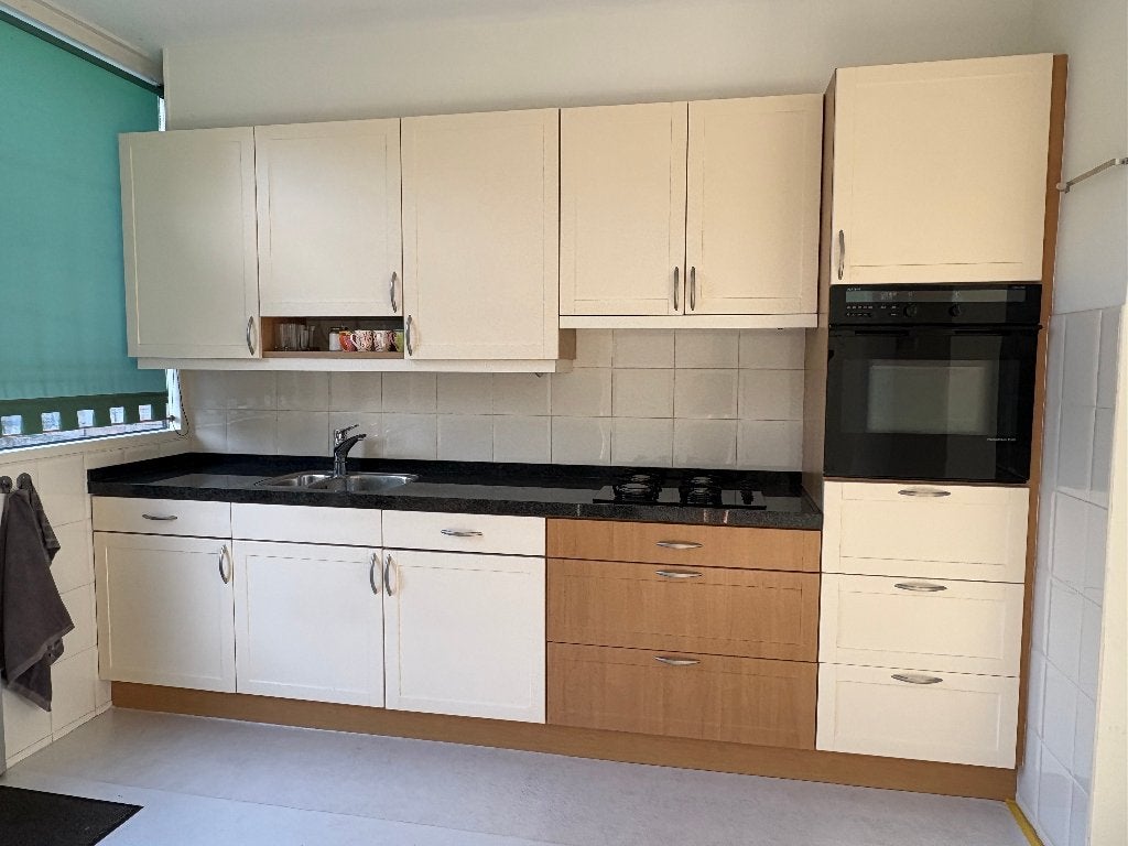 Keuken [rechte opstelling], Huis en Inrichting, Ophalen, Gebruikt, Overige kleuren, Graniet of Steen