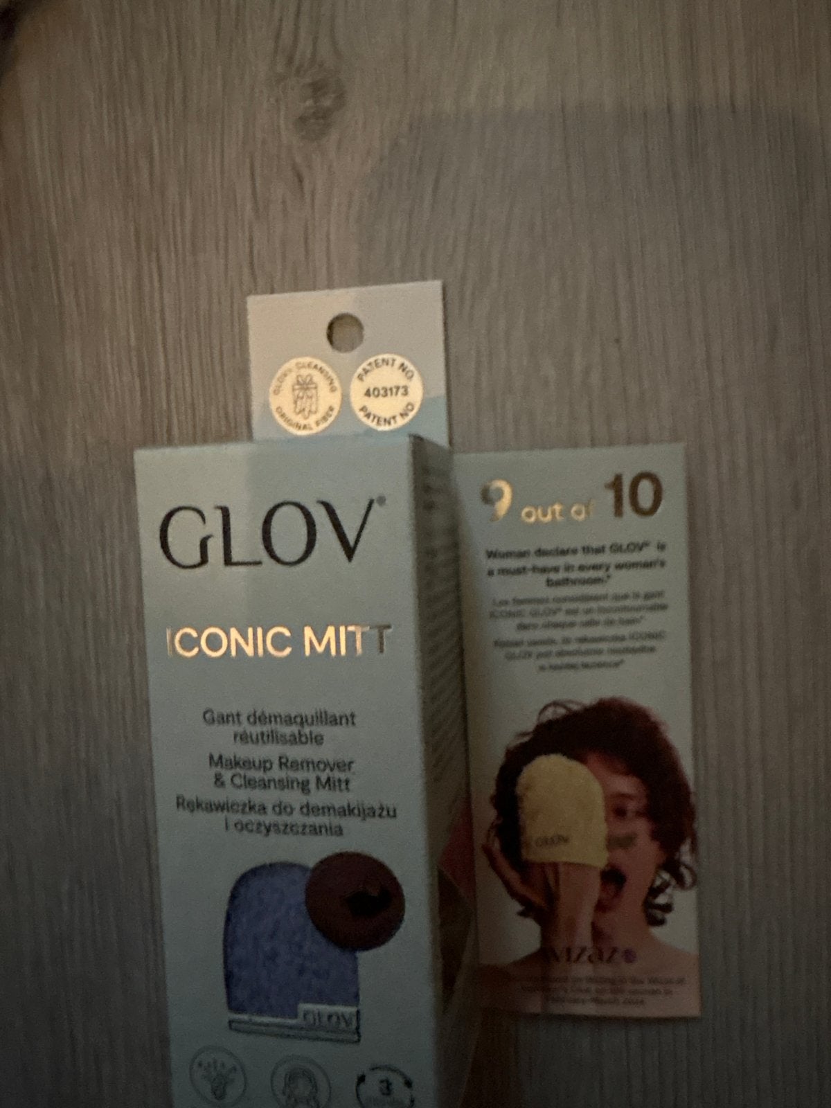 GLOV Iconic Mitt Make-up Remover & Reinigingshandschoen, Verzenden, Nieuw, Gehele gezicht, Reiniging