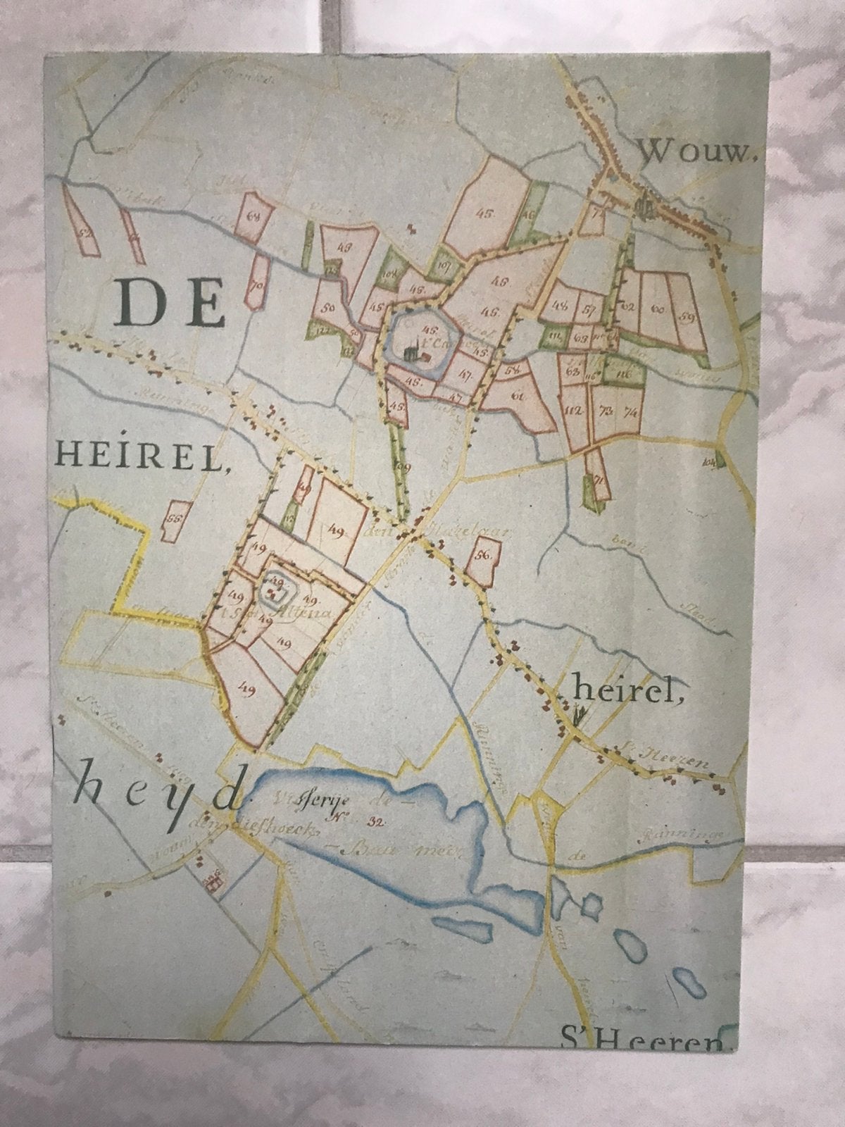 Woide... die woida, Wouw / "De Ghulden Roos", Roosendaal., Ophalen of Verzenden, 20e eeuw of later, Zo goed als nieuw