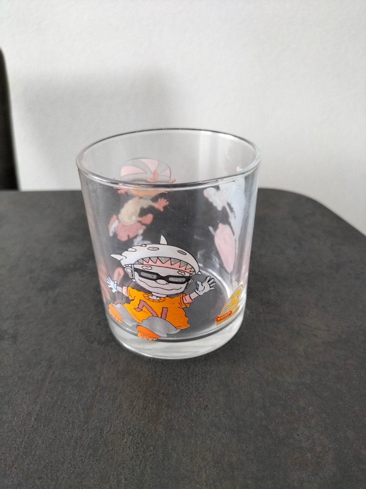 Rocket power glas, Ophalen of Verzenden, Gebruikt, Frisdrankglas