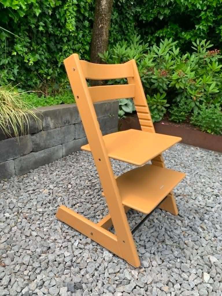 Stokke tripp trapp stoel, Ophalen of Verzenden, Zo goed als nieuw, Meegroeistoel, Aanschuifbaar