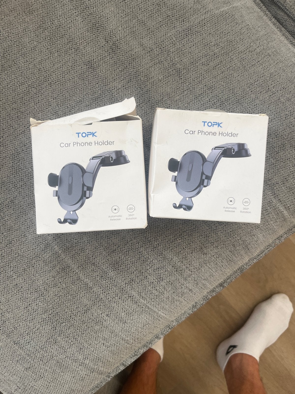 TOPK Auto Telefoonhouder - 2 stuks, Ophalen, Nieuw, Auto