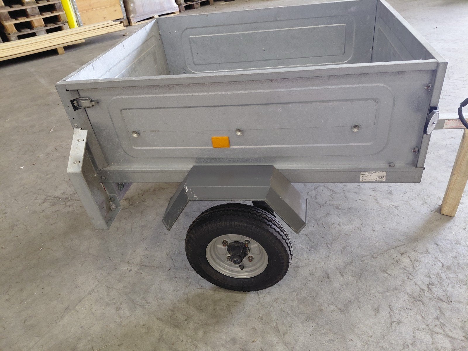 Daxara 107 aanhanger/aanhangwagen, Auto diversen, Ophalen
