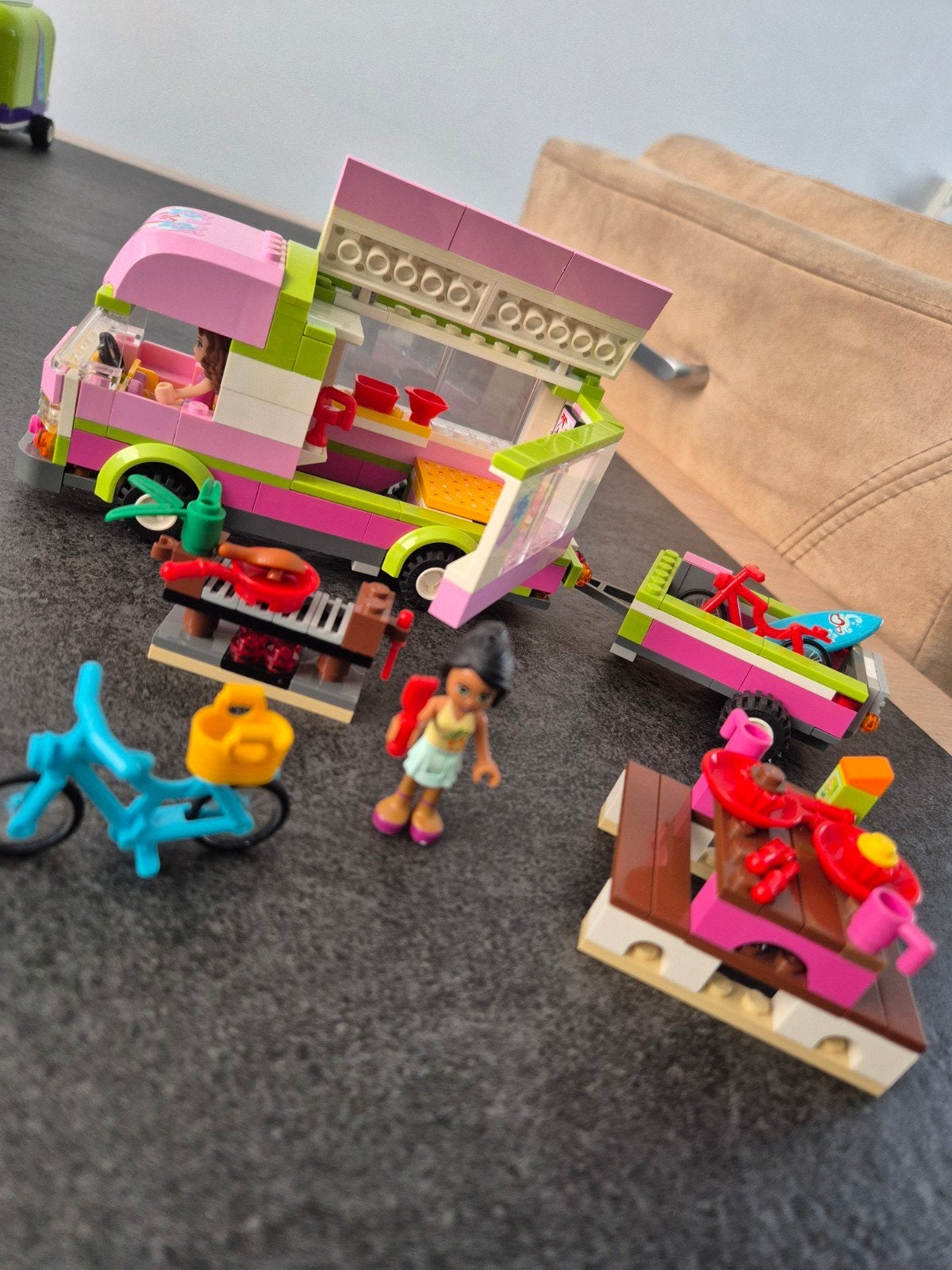 LEGO Friends  camper  3184, Ophalen of Verzenden, Zo goed als nieuw, Overige merken