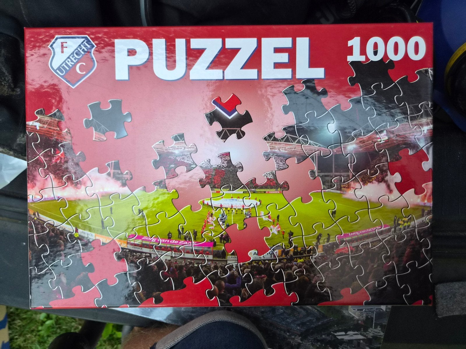 FC Utrecht Puzzel Stadion Galgenwaard 1000 stukjes Nieuw, Ophalen of Verzenden, 500 t/m 1500 stukjes, Nieuw, Legpuzzel