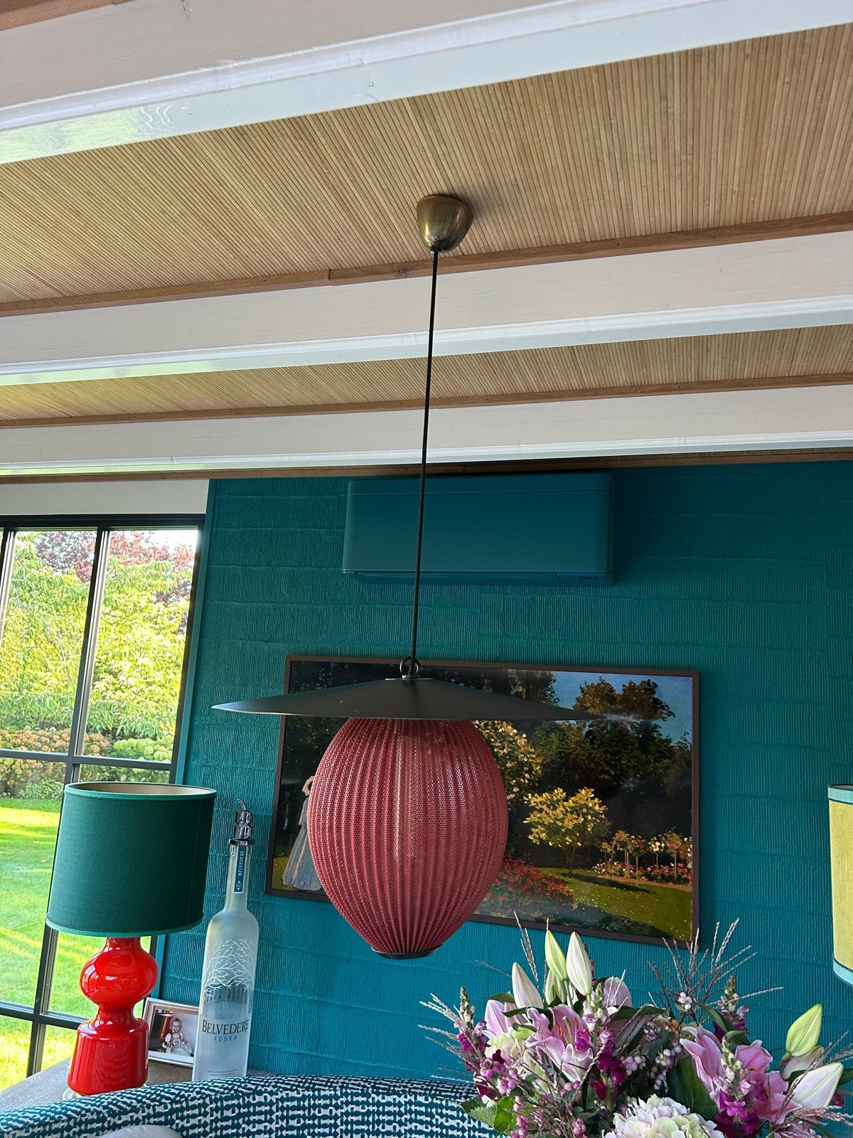 Gubi Satellite Pendant Large - Mathieu Mategot (1953), Ophalen of Verzenden, Zo goed als nieuw, Metaal, E27 (groot)