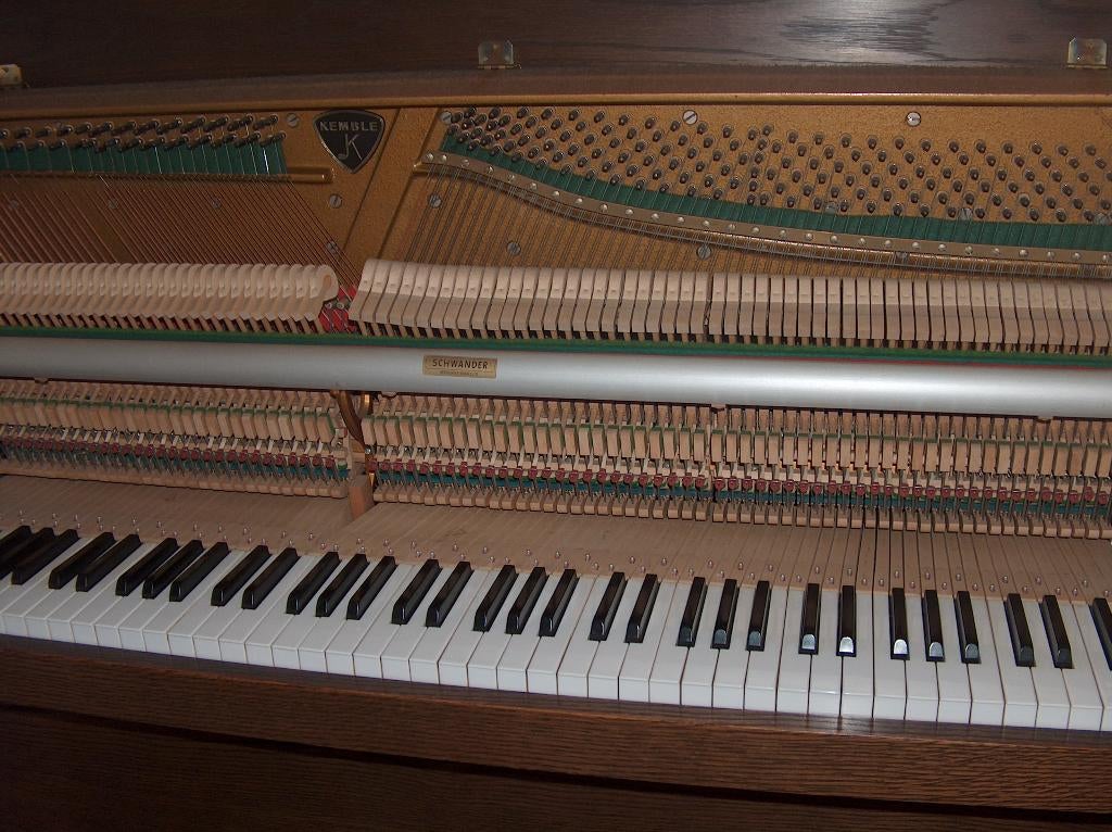 piano kemble, Ophalen, Gebruikt, Bruin, Piano
