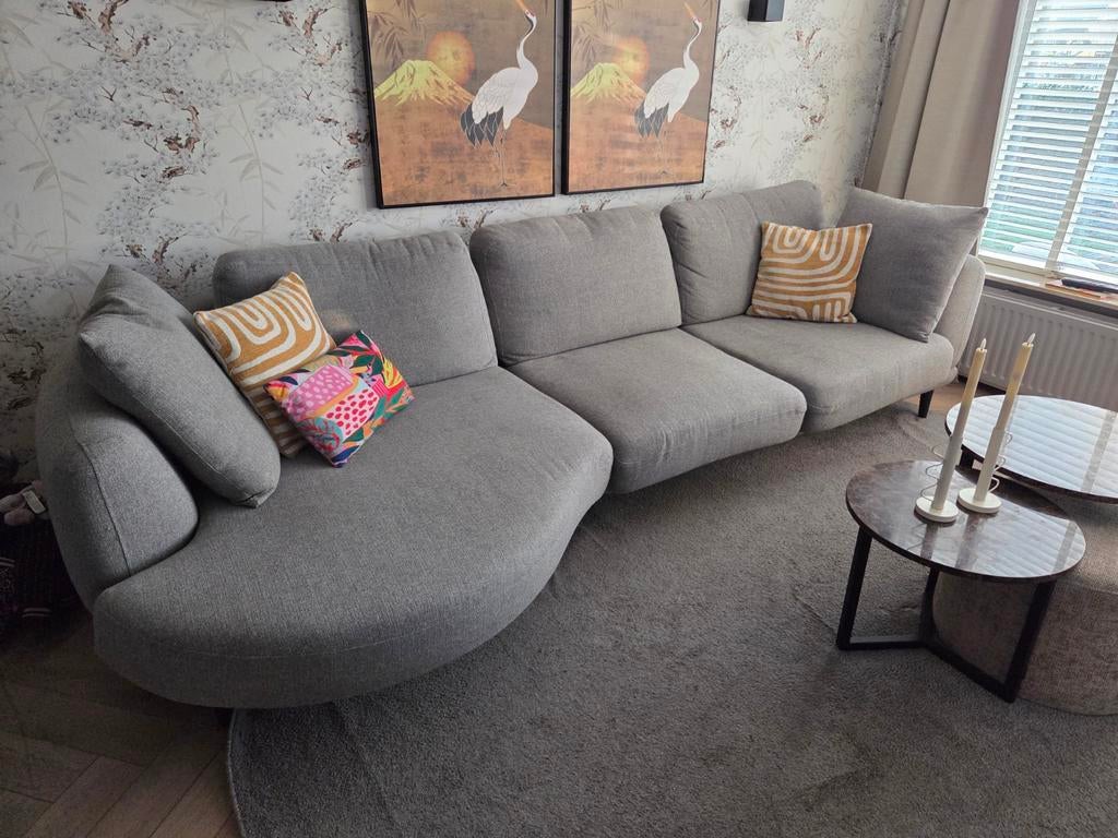Henders & Hazel designbank – 3.20 meter – zeer nette staat, Ophalen, Zo goed als nieuw, Stof