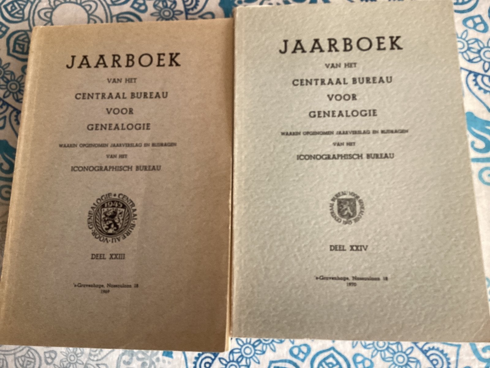 Jaarboeken Centraal Bureau Genealogie, Ophalen of Verzenden, Gelezen