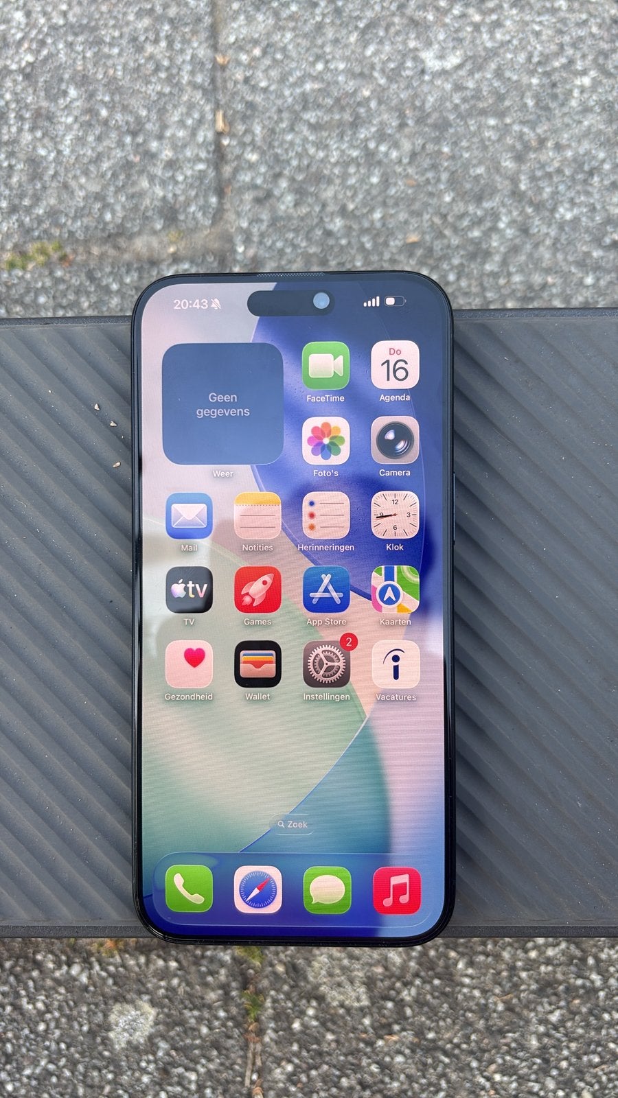 Iphone 15 Pro Max, 256 GB, Blauw, IPhone 15 Pro Max, Ophalen of Verzenden