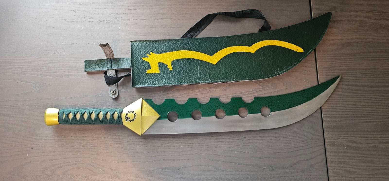 Zwaard van Meliodas - Seven Deadly Sins Replica, Ophalen of Verzenden, Nieuw