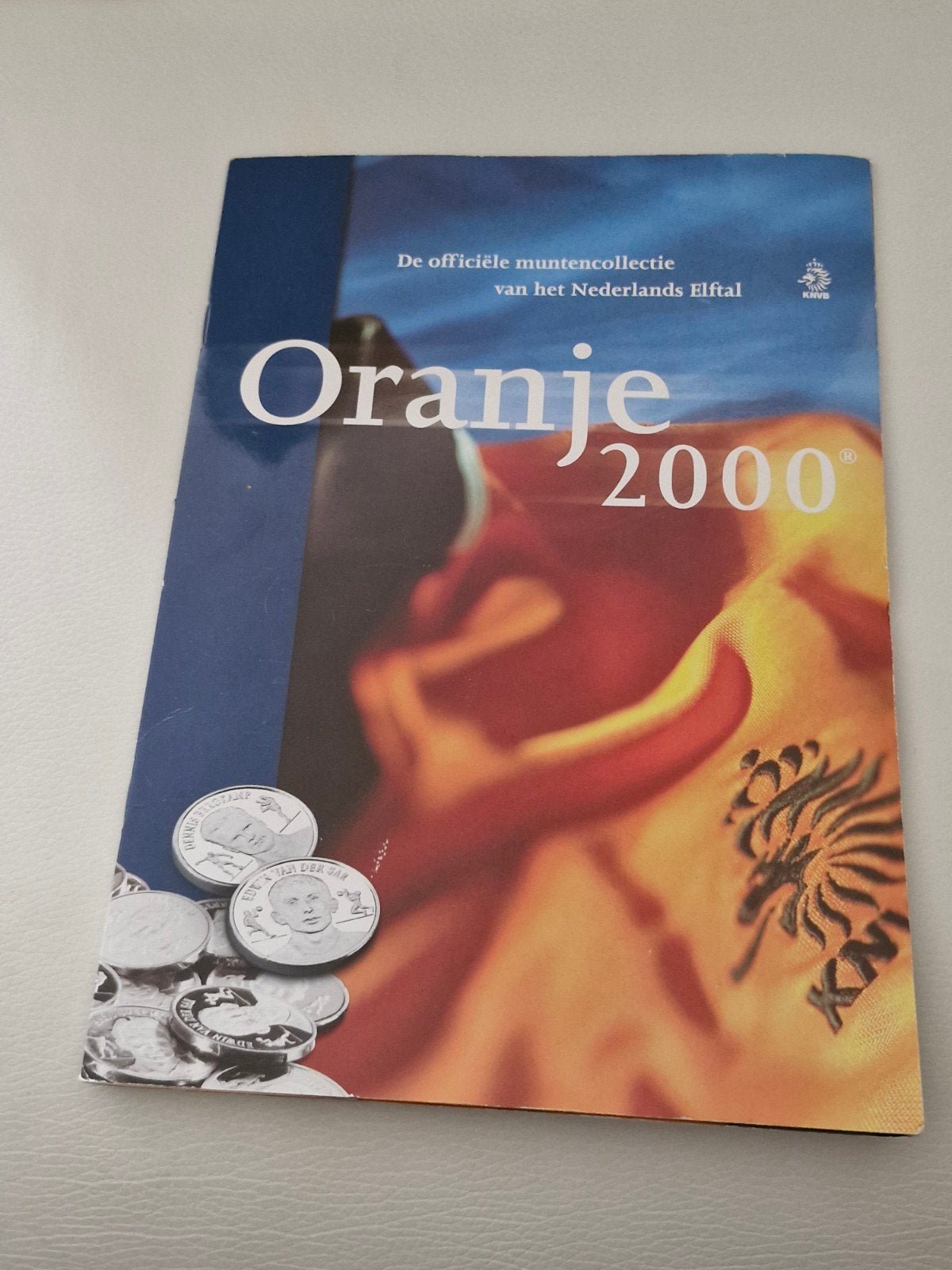 Oranje 2000 officiële muntencollectie Nederlands Elftal, Ophalen of Verzenden