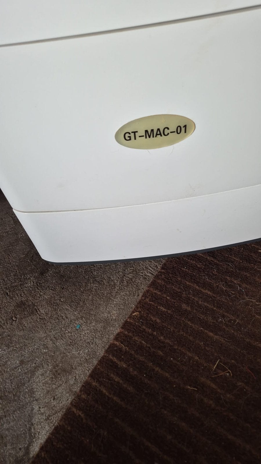 GTmac 01 mobiele airco, Witgoed en Apparatuur, Ophalen, Minder dan 60 m³, 3 snelheden of meer, Zo goed als nieuw