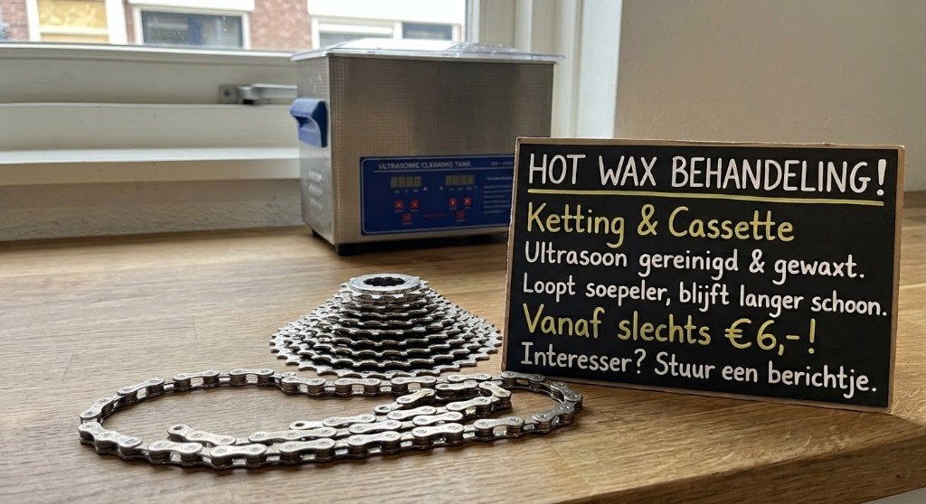 Ketting wax service in Zwolle vanaf €6,-, Ophalen, Gravelbike