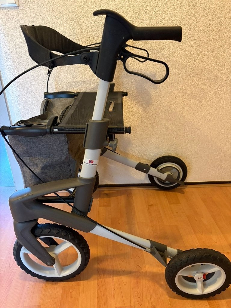 Topro Olympos ATR - rollator ZGAN - nieuwste  model - medium, Ophalen, Opvouwbaar, Zo goed als nieuw