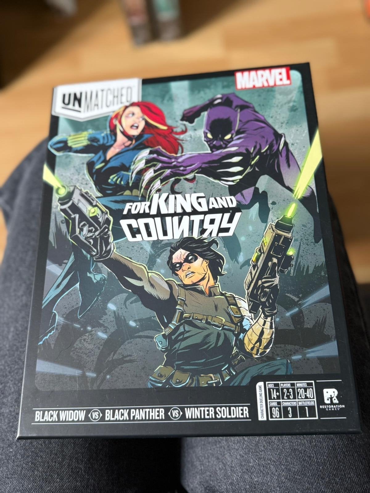 Unmatched: For King and Country (Marvel), Drie of vier spelers, Ophalen, Zo goed als nieuw