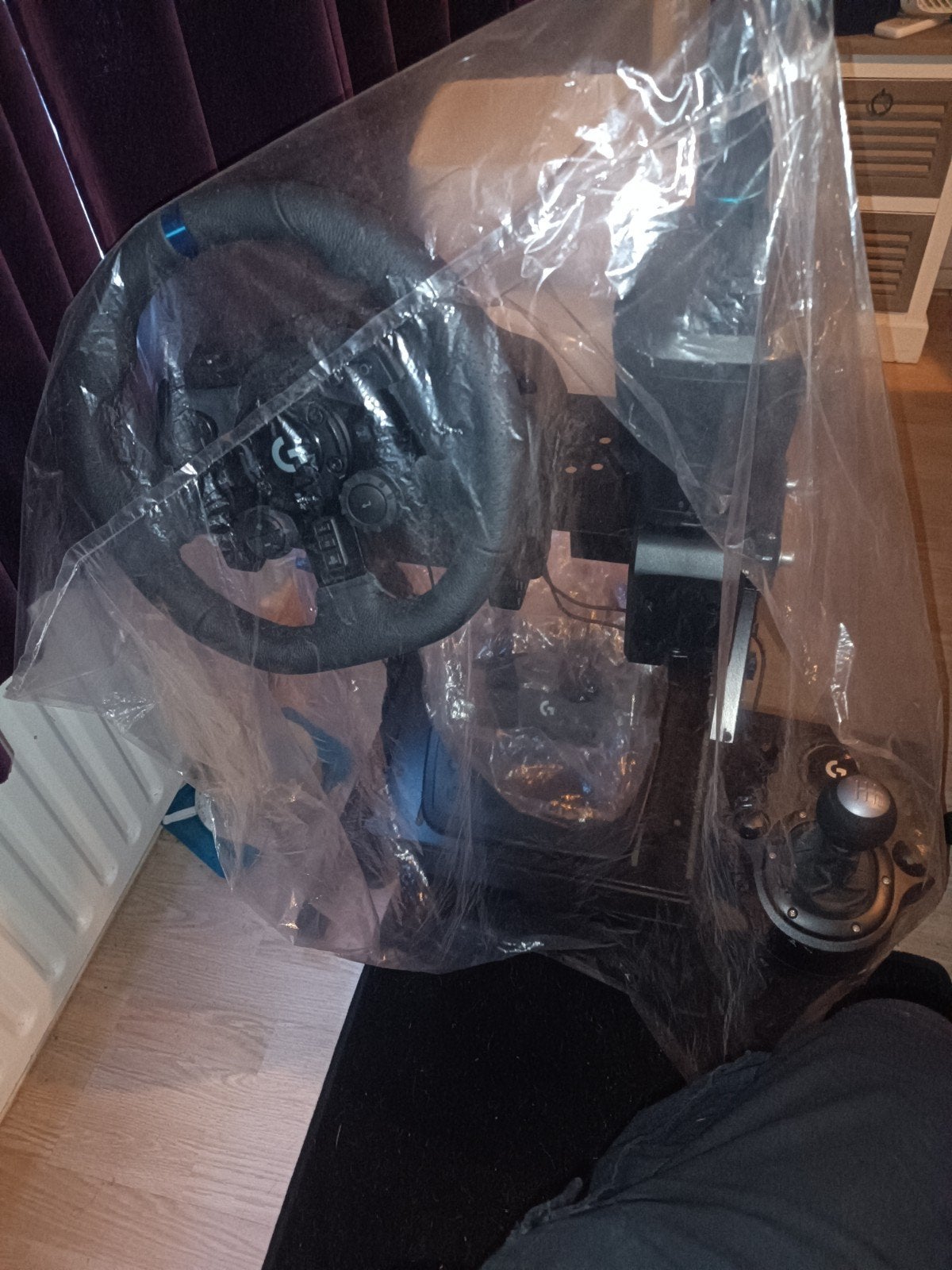 Logitech g923 plus Logitech rs shifter, Ophalen, Zo goed als nieuw, Logitech