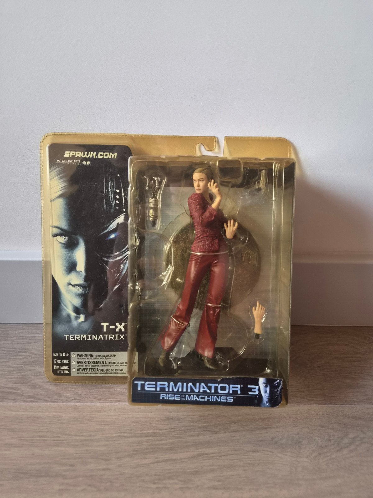 McFarlane Toys Terminator 3 T-X Terminatrix Actiefiguur, Kinderen en Baby's, Speelgoed | Actiefiguren, Ophalen of Verzenden, Nieuw