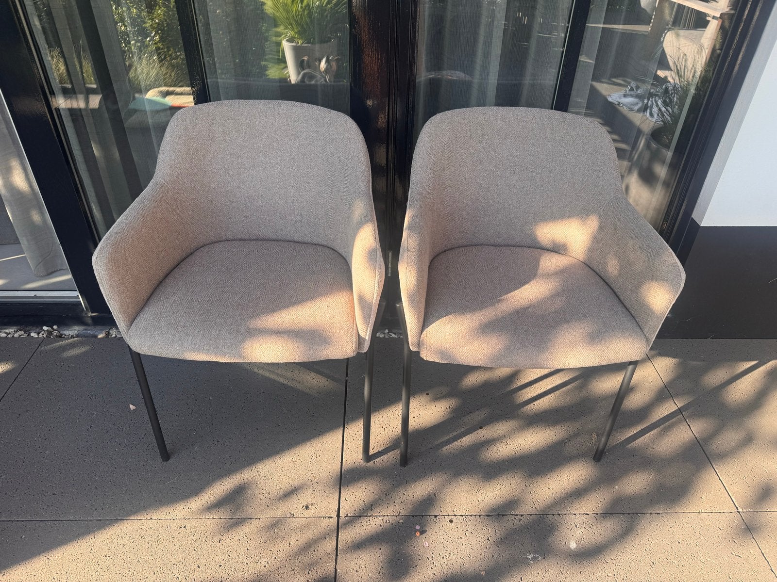 Zo goed als nieuwe Pomax stoelen, drie stuks, Huis en Inrichting, Ophalen, Overige kleuren, Drie, Zo goed als nieuw