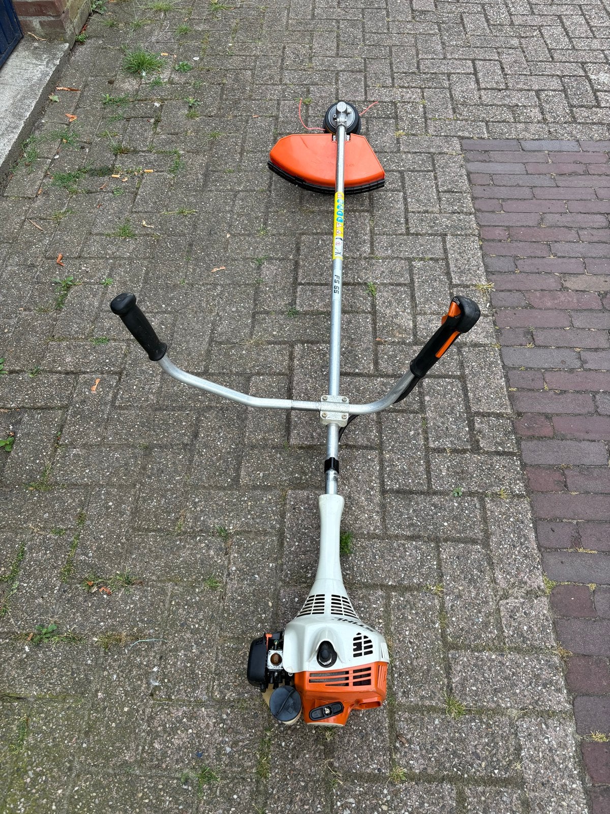 Stihl FS 55 Benzine Bosmaaier - Zo goed als nieuw, Ophalen of Verzenden, Zo goed als nieuw, 30 tot 50 cm, Benzine
