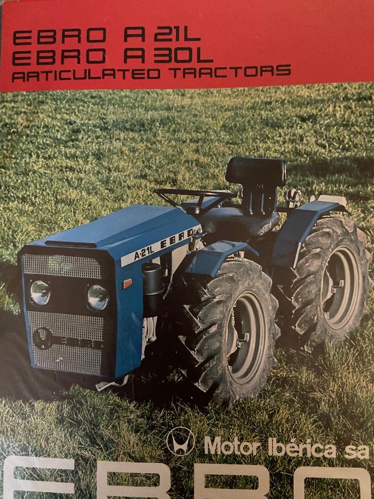 Tractorfolders, Ophalen of Verzenden, Zo goed als nieuw, Folder