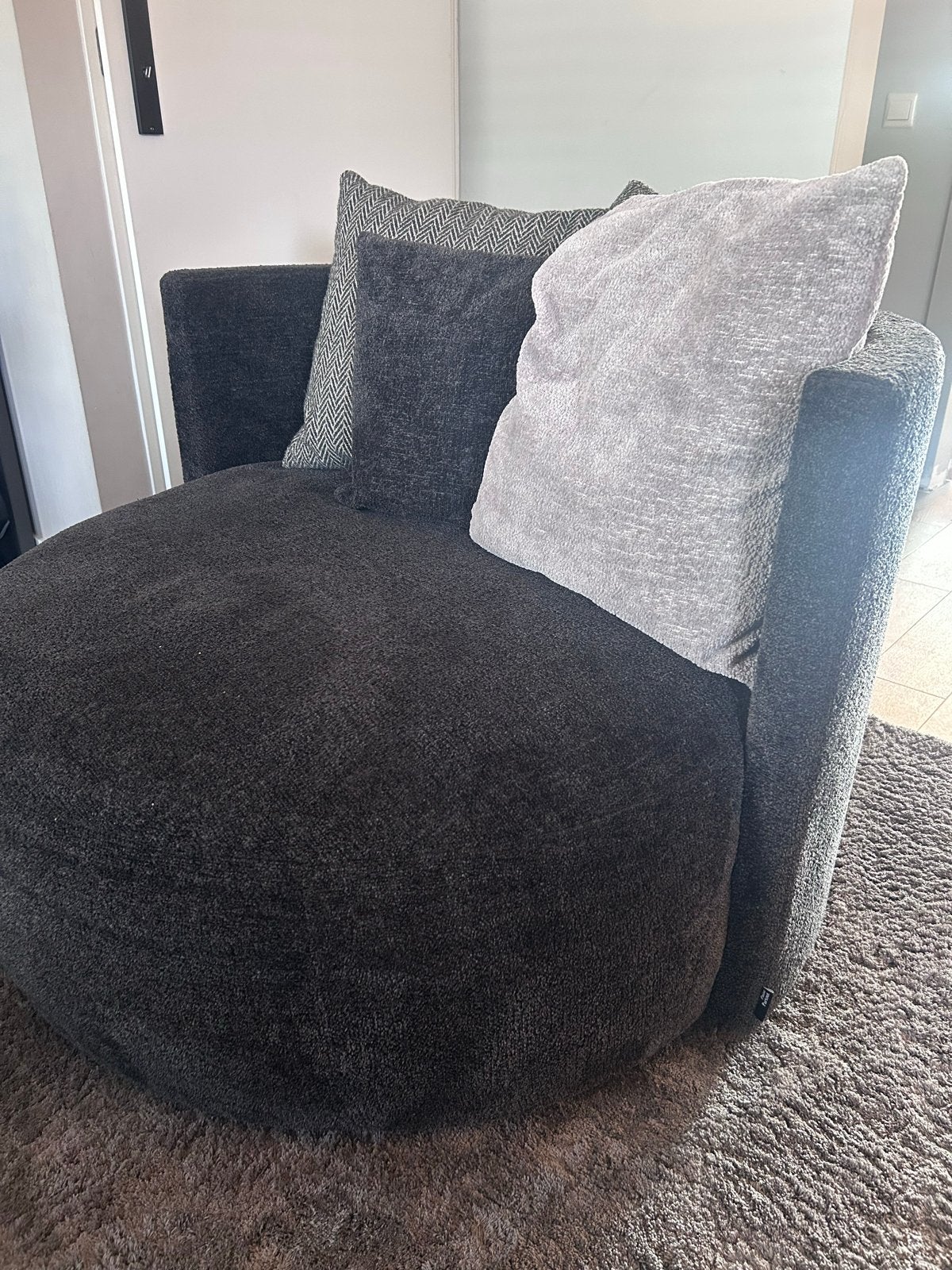 Passe-Partout Pastille Swing Fauteuil - Comfortabel en Stijl, Ophalen, Gebruikt, Stof, 100 tot 125 cm