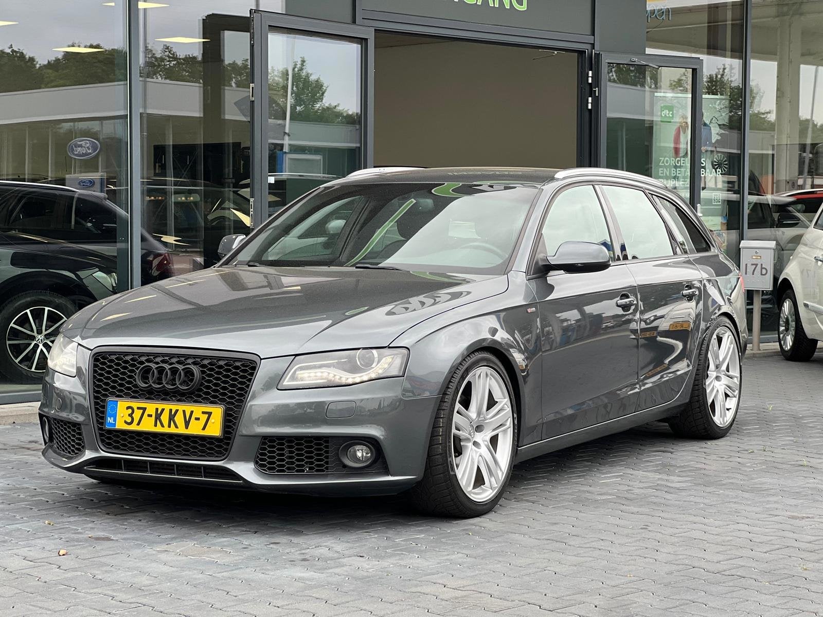 Audi A4 Avant 2.0 TFSI S-LINE EDITION AIRCO NAVI LMV, Auto's, Audi, Voorwielaandrijving, 15 km/l, Gebruikt, Zwart