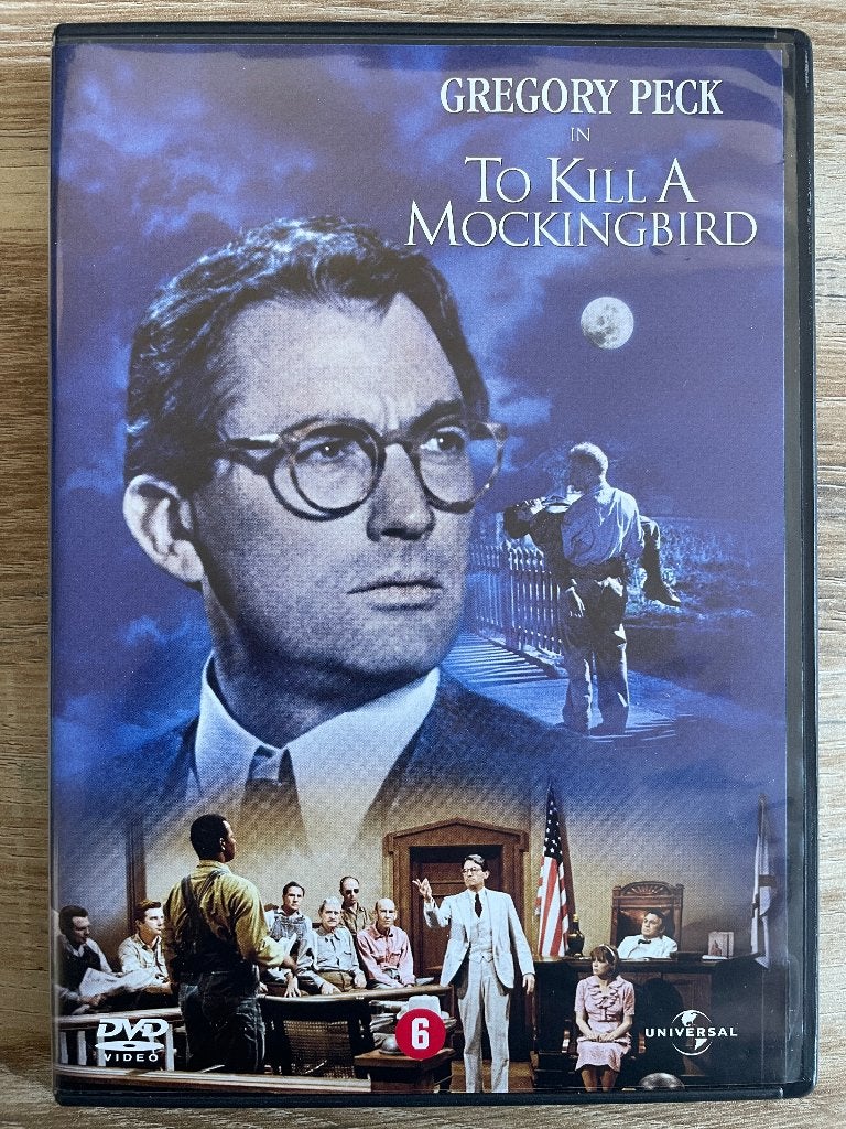 To Kill a Mockingbird (1962) - dvd, 1960 tot 1980, Ophalen of Verzenden, Zo goed als nieuw, Vanaf 6 jaar