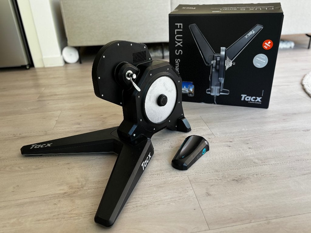 Tacx FLUX S Smart fietstrainer te koop, Sport en Fitness, Wielrennen, Ophalen, Zo goed als nieuw, Overige typen