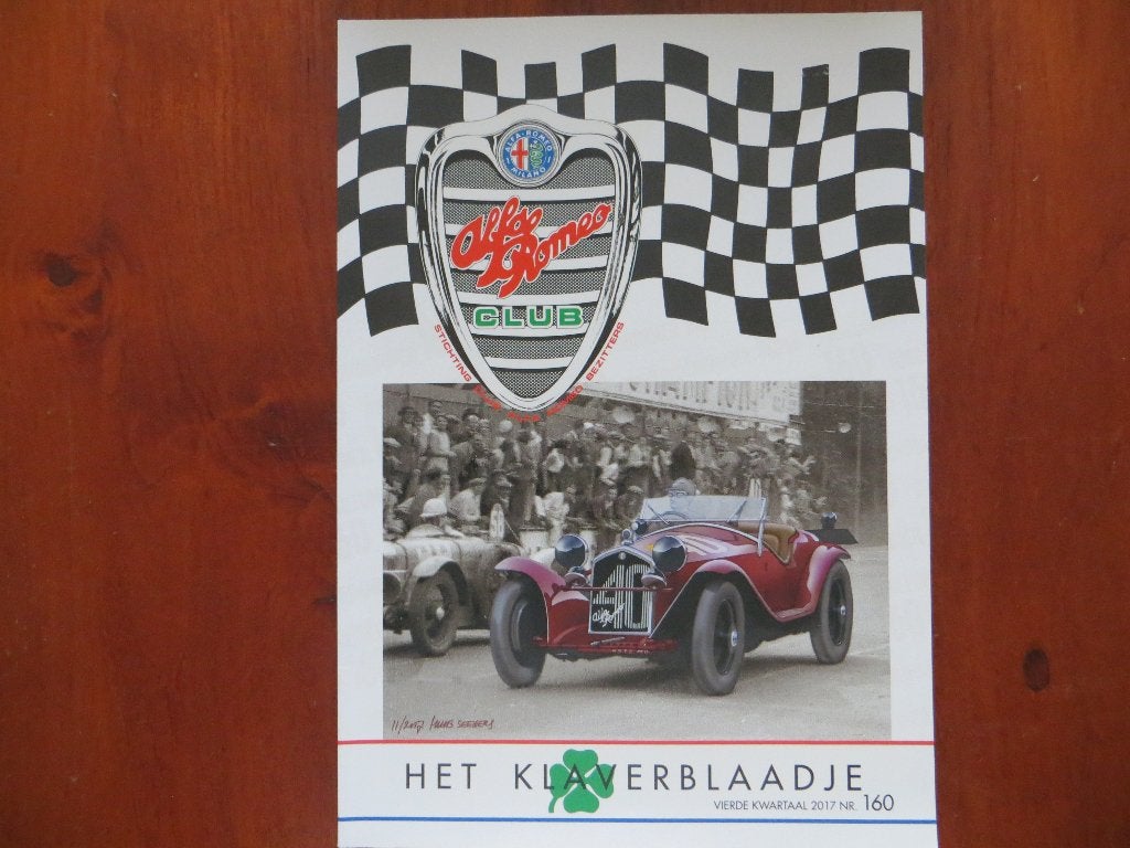 Alfa Romeo Het Klaverblaadje 160 24 uur Francorschamps <WW2, Ophalen of Verzenden, Nieuw, Alfa Romeo