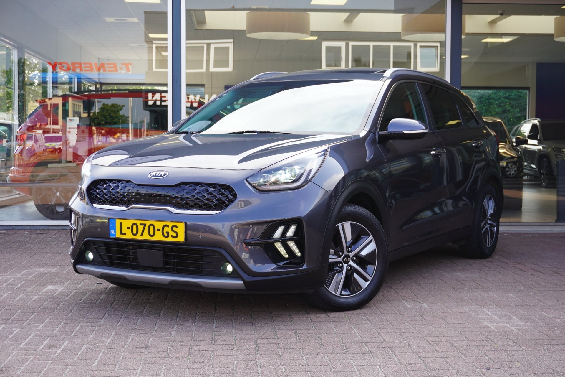 Kia Niro 1.6 GDi Hybrid ExecutiveLine | Automaat | Airco | E, 8 kWh, Gebruikt, Euro 6, Leder en Stof