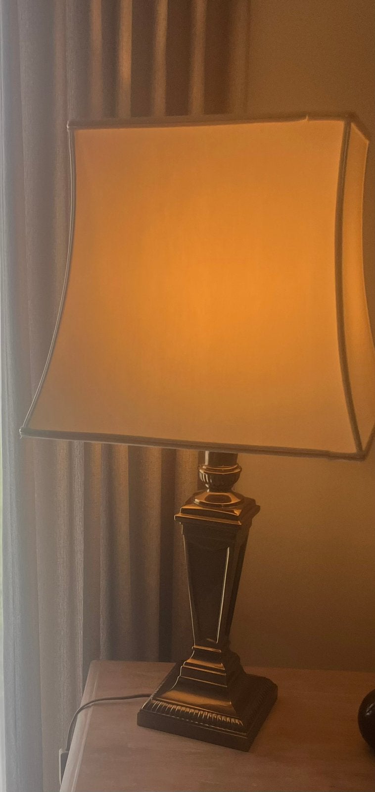 Grote schemerlamp, Ophalen, Gebruikt, 50 tot 75 cm, Landelijk