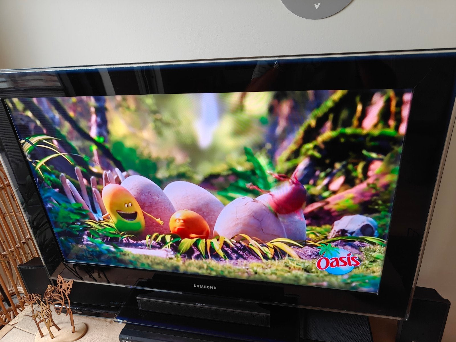 40 inch Samsung goede tv !! , zie beschrijving, Ophalen, Gebruikt, LCD, Samsung