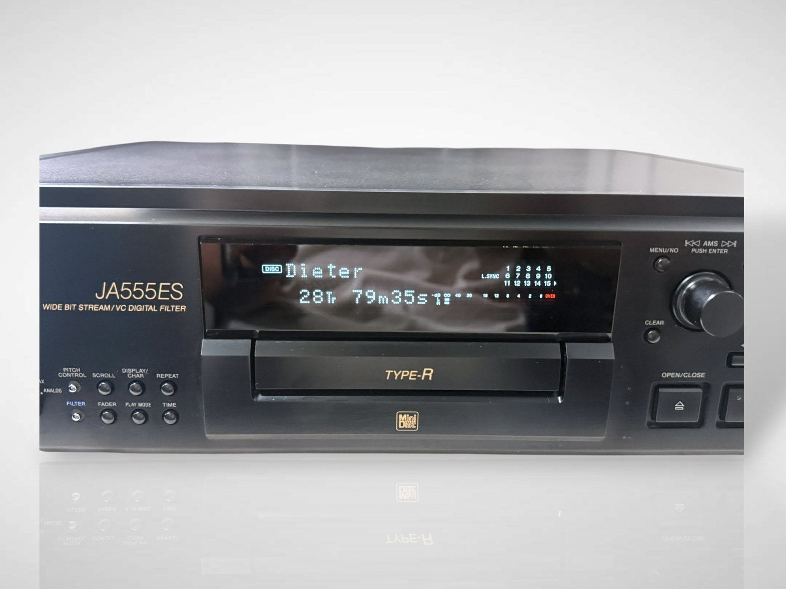 Sony JA555ES, Ophalen, Minidisc-speler, Sony, Sony