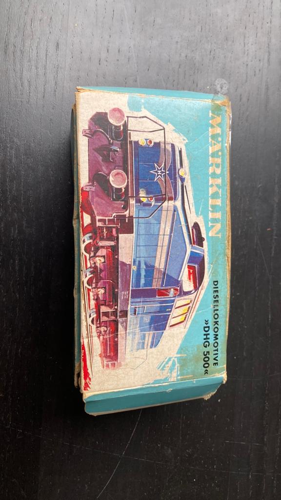 Märklin Diesellocomotief DHG 500 in originele doos, Wisselstroom, Gebruikt, Locomotief, Ophalen of Verzenden
