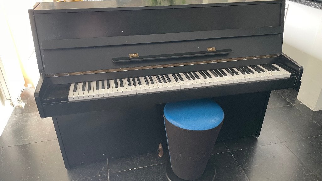 Kawai CX-4 piano | Japanse kwaliteit | Compact & warm geluid, Ophalen, Gebruikt, Zwart, Piano