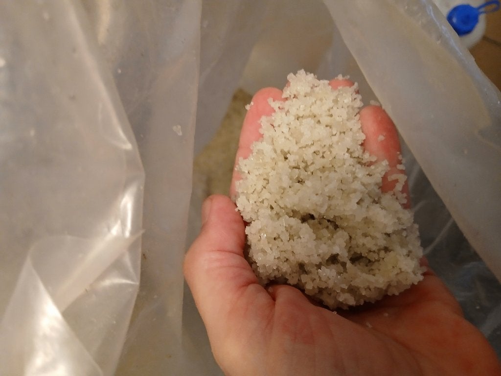 zak (25 kilo) Keltisch Zeezout, grof, vochtig, Ophalen