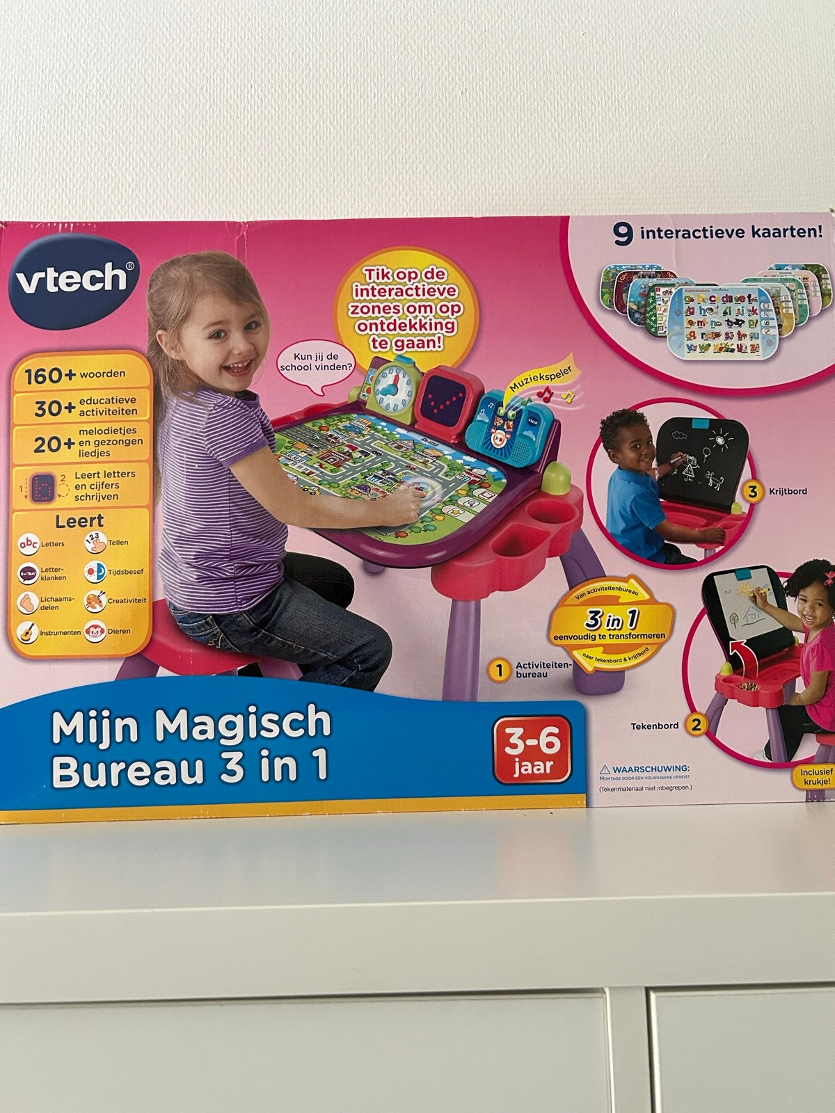VTech Mijn Magisch Bureau 3-in-1 - Educatief Speelgoed, Kinderen en Baby's, Speelgoed | Educatief en Creatief, Ophalen of Verzenden