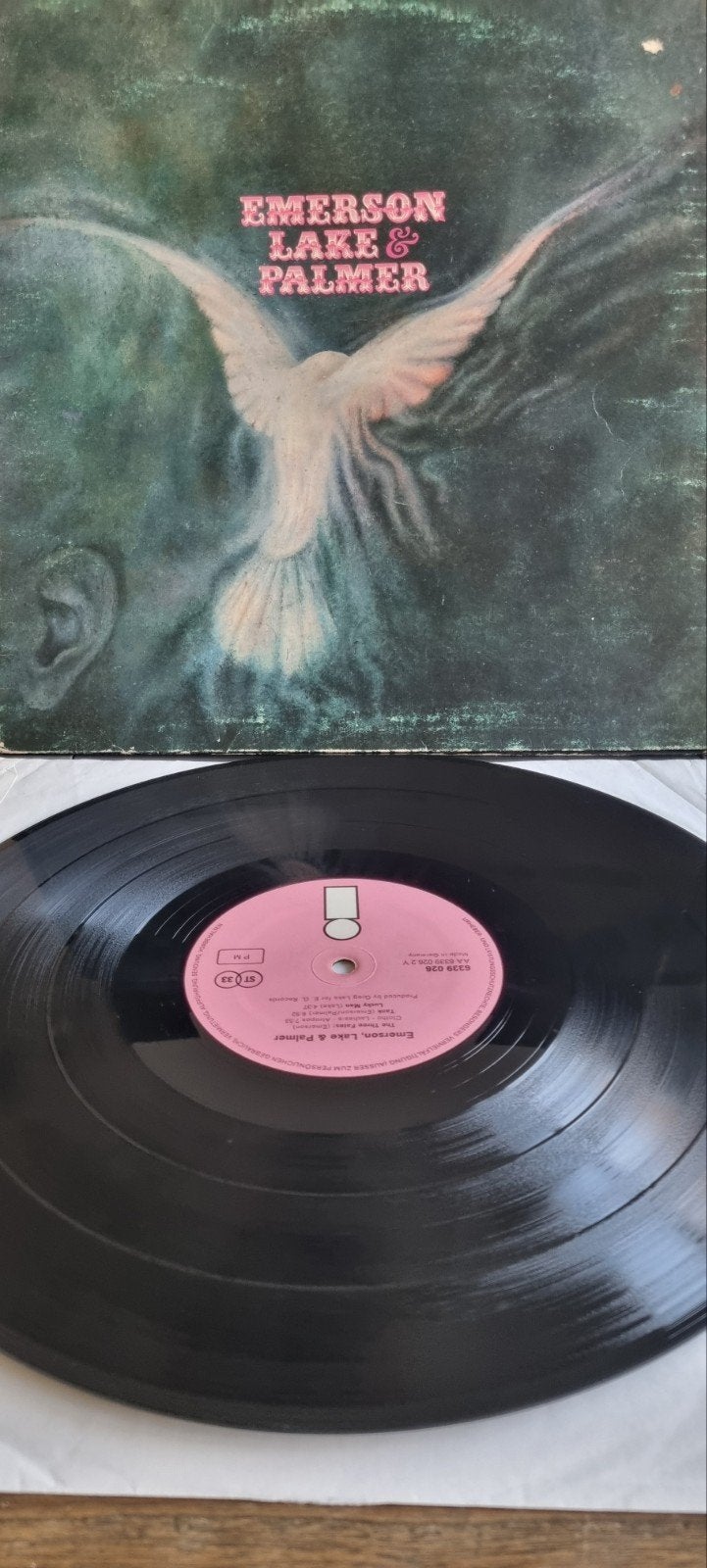 Emerson, Lake & Palmer - Zelfgetitelde debuut LP, Cd's en Dvd's, Vinyl | Rock, LP, Originele persing, Ophalen of Verzenden, 12 inch