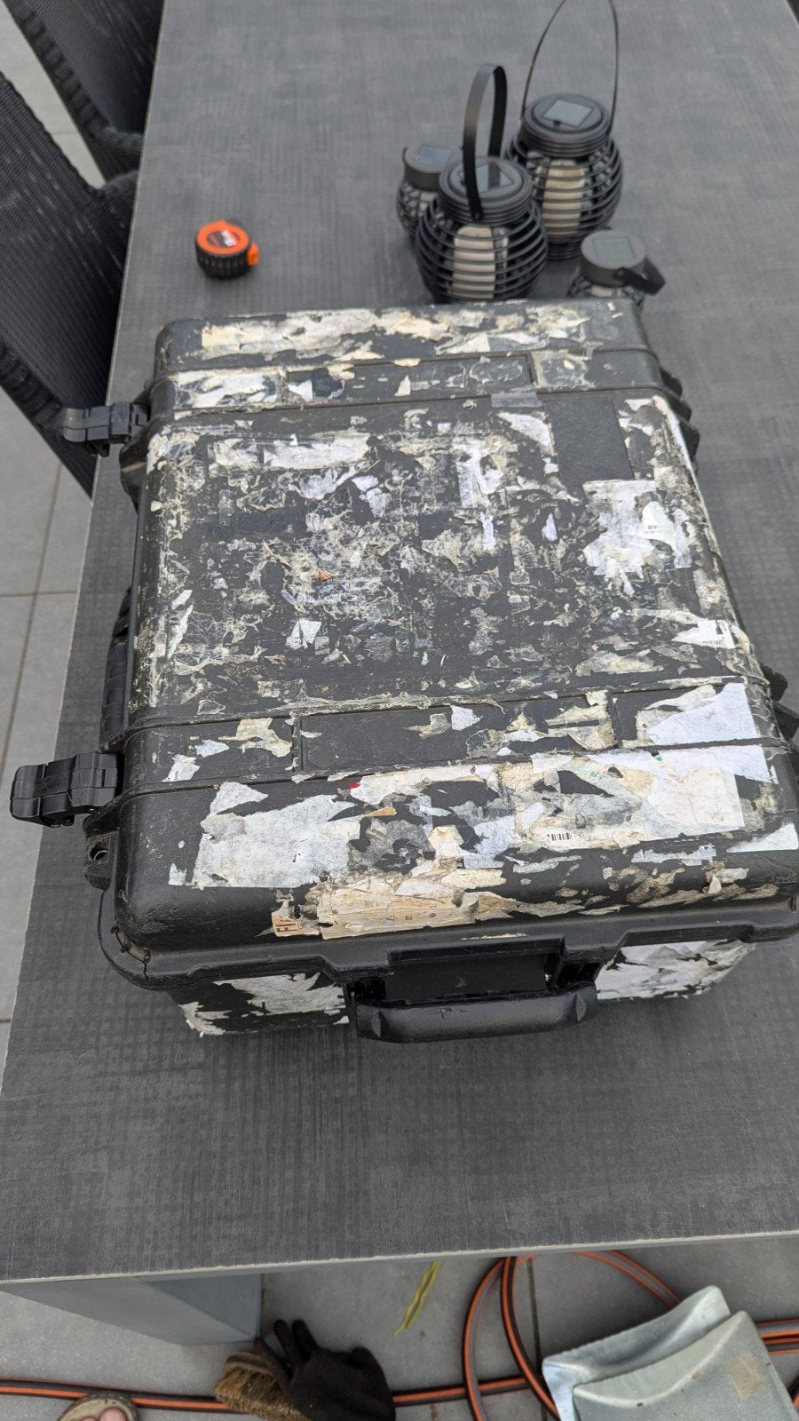 Robuuste transportkoffer met wielen, Pelicase 1560 - Gebruik, Ophalen of Verzenden, Gebruikt